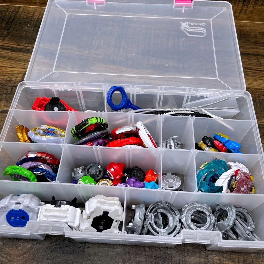 Beyblade Burst Metal Forge Discs Lot 20+ Cast Weights Chassis Armor Rings